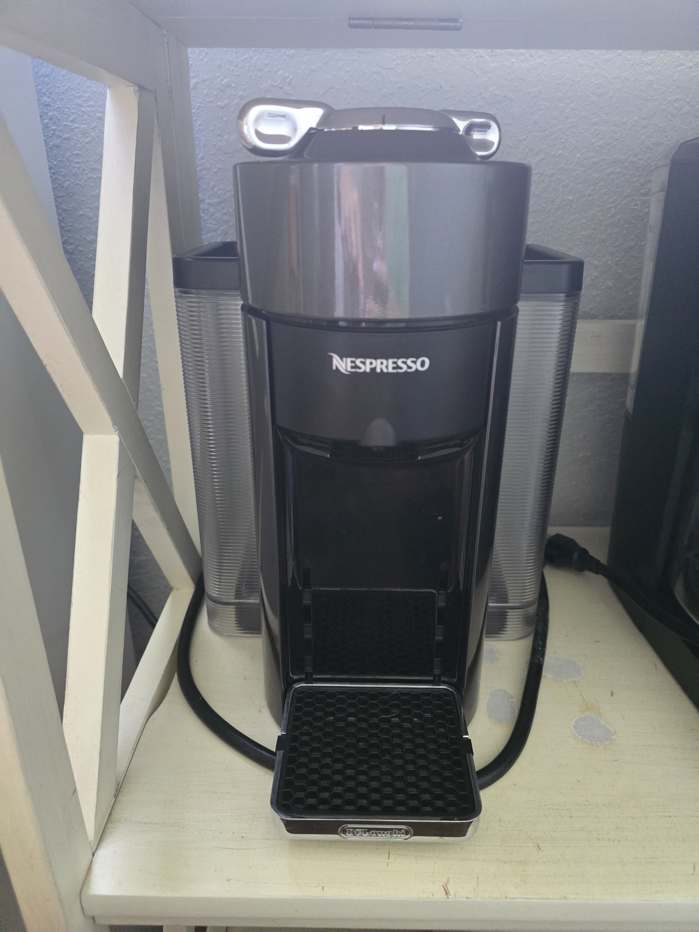 Nespresso Evoluo Graphite Metal Coffee Machine - Graphite, Red, Black